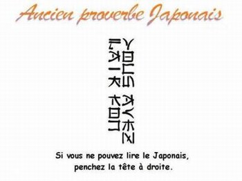ancienne proverne japonais