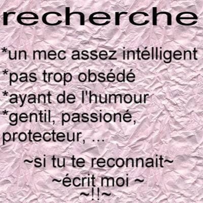 Tout et dit alors reponder si vous vous reconnaisser jtvm